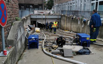 Einsatz Hochwasser