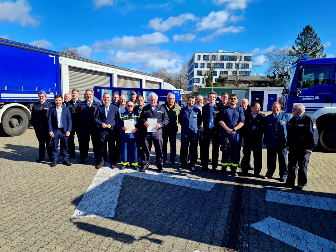 Erstes Politisches Arbeitsfrühstück im OV Düren THW Düren