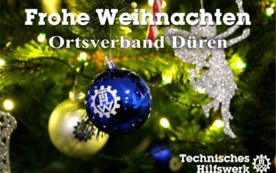 Das THW Düren wünscht Frohe Weihnachten