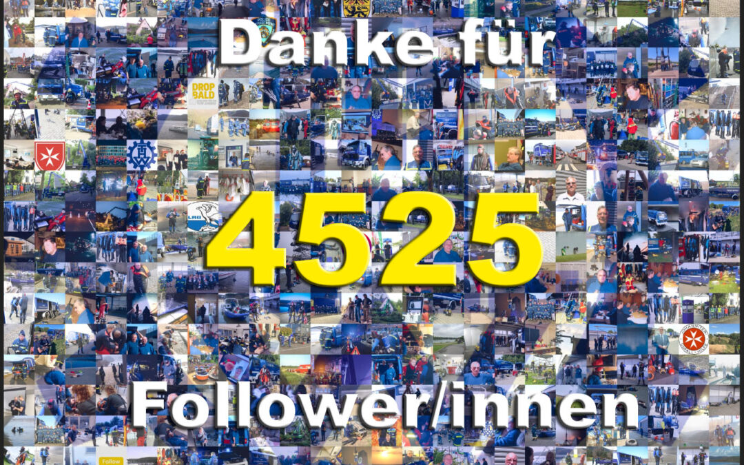 Danke für 4525 Follower/innen