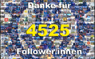 Danke für 4525 Follower/innen