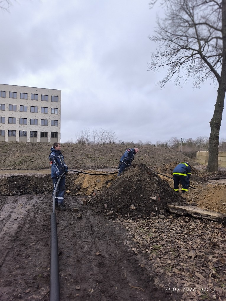 Ausbildung des Fachzugs Elektroversorgung am 21. Februar 2026